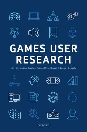 Games User Research de Anders Drachen