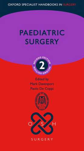 Paediatric Surgery de Mark Davenport