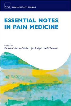 Essential Notes in Pain Medicine de Enrique Collantes Celador