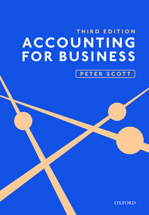 Accounting for Business de Peter Scott