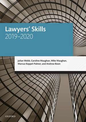 Lawyers' Skills de Julian Webb