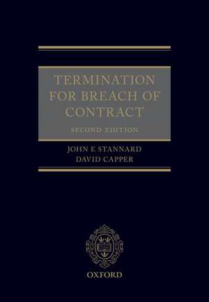 Termination for Breach of Contract de John Stannard