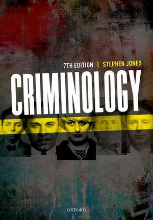 Criminology de Stephen Jones