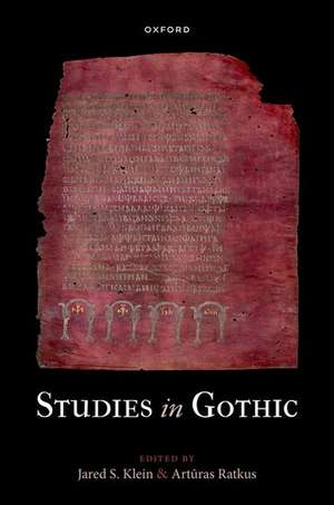 Studies in Gothic de Jared S. Klein