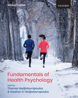 Fundamentals of Health Psychology de Thomas Hadjistavropoulos