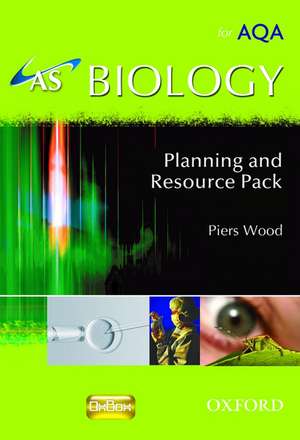 AS Biology Planning & Resource Pack with OxBox CD-ROM de Piers Wood