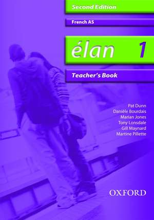 Élan: 1: AS Teacher's Book de Pat Dunn