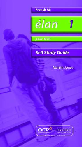 Élan 1: Pour OCR AS Self-Study Guide with CD-ROM de Marian Jones