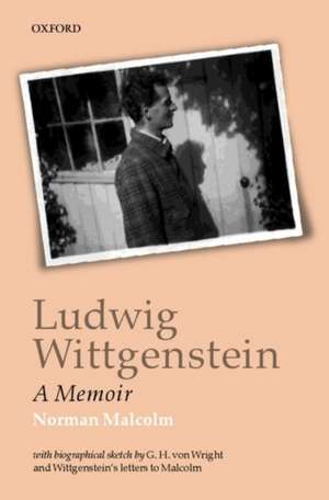 Ludwig Wittgenstein: A Memoir de Norman Malcolm