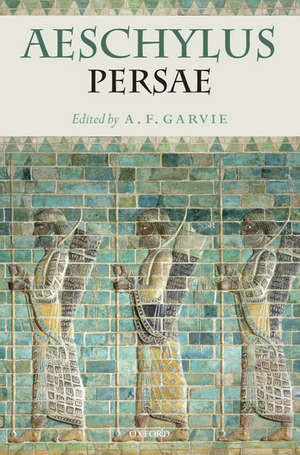 Aeschylus: Persae: with Introduction and Commentary by A.F. Garvie de A. F. Garvie