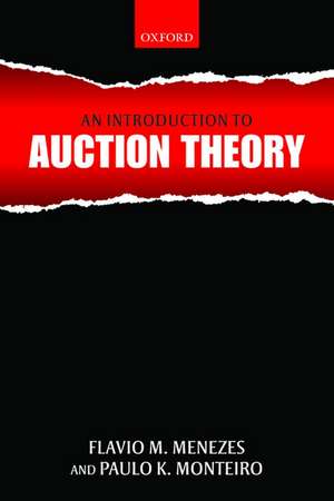 An Introduction to Auction Theory de Flavio M. Menezes