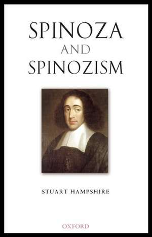 Spinoza and Spinozism de Stuart Hampshire