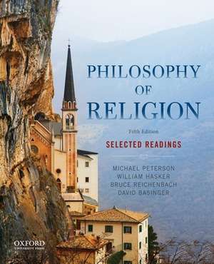 Philosophy of Religion de Michael Peterson