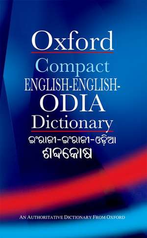 Compact English-English Odia Dictionary de B.K. Tripathy