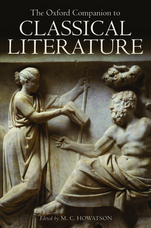 The Oxford Companion to Classical Literature de M. C. Howatson