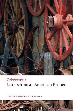 Letters from an American Farmer de J. Hector St John de Crèvecoeur