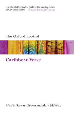 The Oxford Book of Caribbean Verse de Stewart Brown