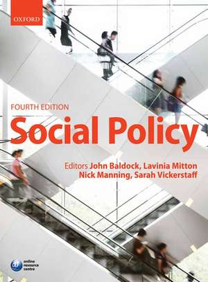 Social Policy de John Baldock