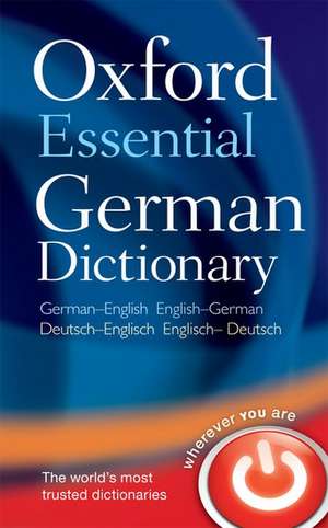 Oxford Essential German Dictionary de Oxford Languages