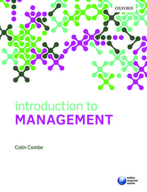 Introduction to Management de Colin Combe