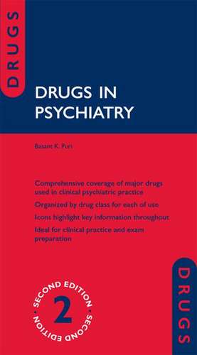 Drugs in Psychiatry de Basant K. Puri