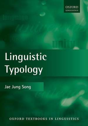 Linguistic Typology de Jae Jung Song