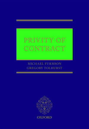 Privity of Contract de Michael Furmston