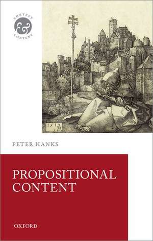 Propositional Content de Peter Hanks