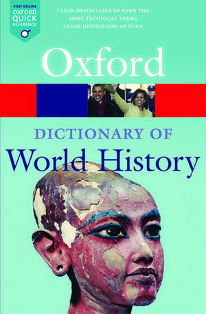 A Dictionary of World History de Anne Kerr