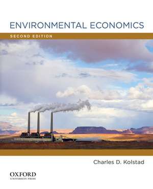 Environmental Economics de Charles D. Kolstad