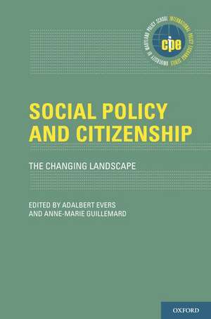 Social Policy and Citizenship: The Changing Landscape de Adalbert Evers