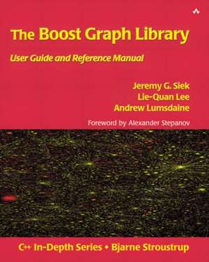 The Boost Graph Library: User Guide and Reference Manual de Jeremy G. Siek