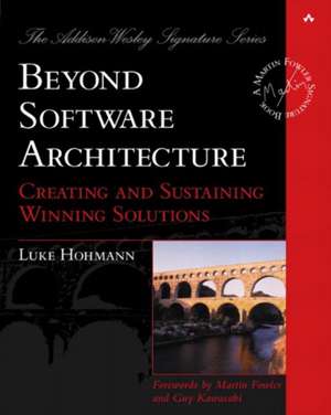 Beyond Software Architecture de Hohmann Luke