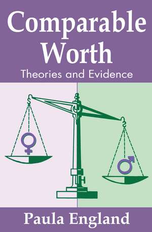 Comparable Worth: Theories and Evidence de Paula England