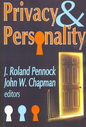 Privacy and Personality de Russell L. Ciochon