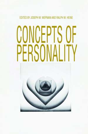 Concepts of Personality de Joseph M. Wepman