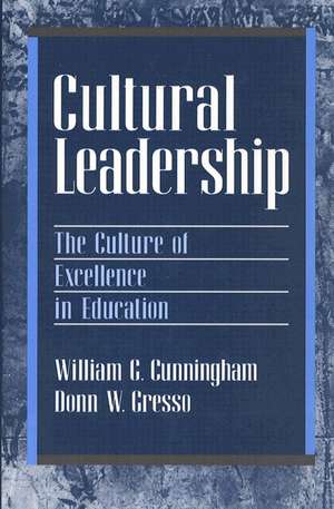 Cultural Leadership de William G. Cunningham