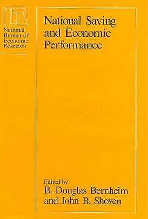 National Saving and Economic Performance de John B. Shoven