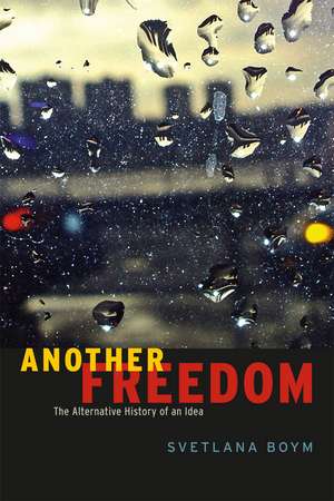 Another Freedom: The Alternative History of an Idea de Svetlana Boym