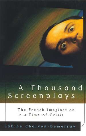 A Thousand Screenplays: The French Imagination in a Time of Crisis de Sabine Chalvon-Demersay