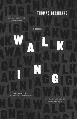 Walking: A Novella de Thomas Bernhard