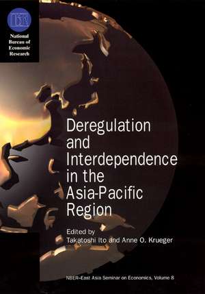 Deregulation and Interdependence in the Asia-Pacific Region de Takatoshi Ito