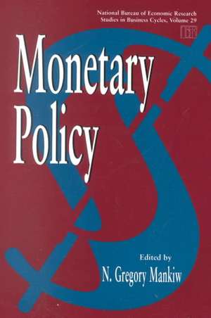 Monetary Policy de N. Gregory Mankiw