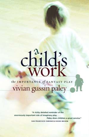 A Child's Work: The Importance of Fantasy Play de Vivian Gussin Paley