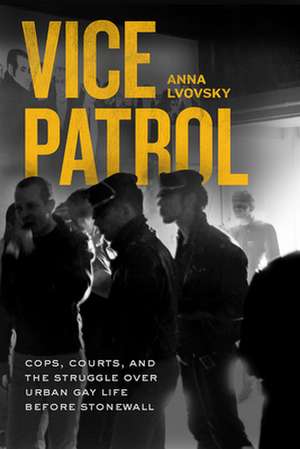 Vice Patrol: Cops, Courts, and the Struggle over Urban Gay Life before Stonewall de Anna Lvovsky