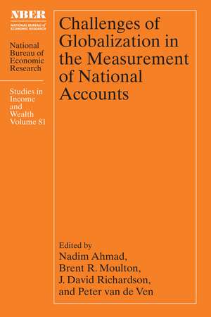 Challenges of Globalization in the Measurement of National Accounts de Nadim Ahmad