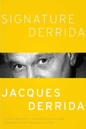 Signature Derrida de Jacques Derrida