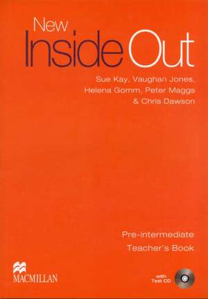 New Inside Out Pre-Intermediate Teacher's Book Pack New de SUE KAY