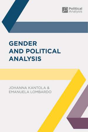 Gender and Political Analysis de Johanna Kantola