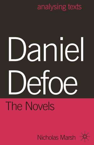 Daniel Defoe de Nicholas Marsh